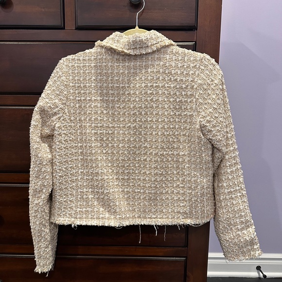 Cropped Tweed Jacket - Picture 2 of 4